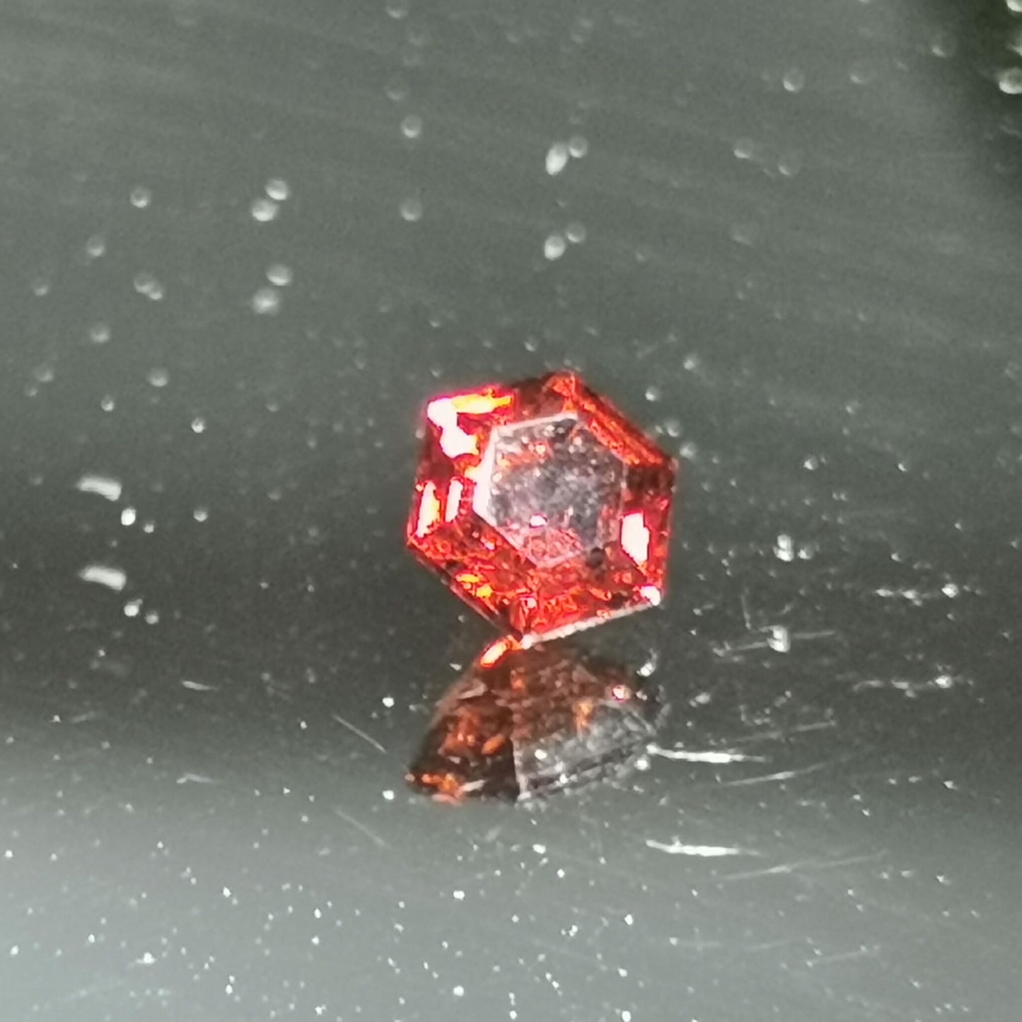 Granato Piropo-Almandino taglio esagonale a gradini 1,11 ct