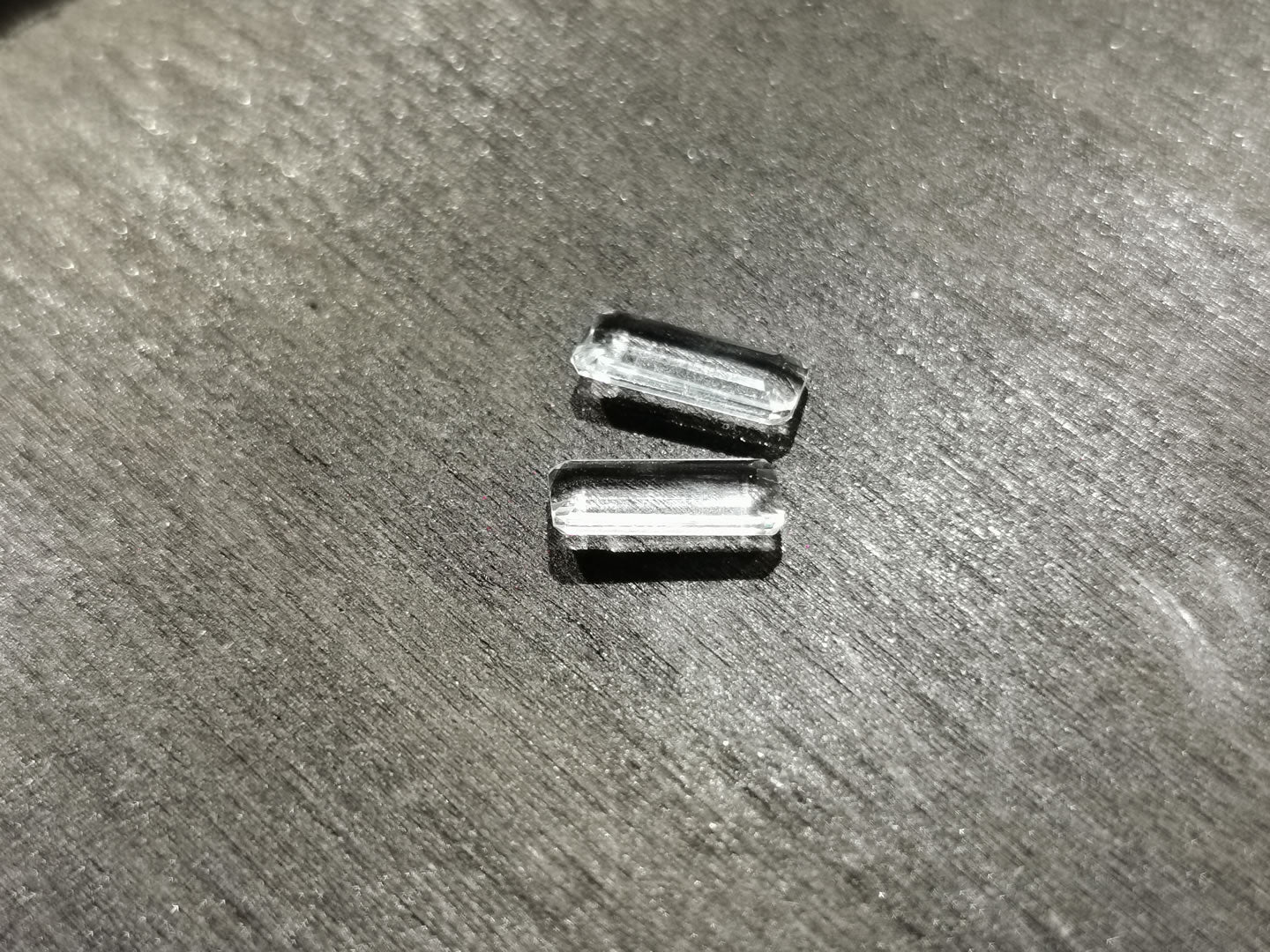 Coppia di Acquamarine taglio ottagonale 1,44 ct
