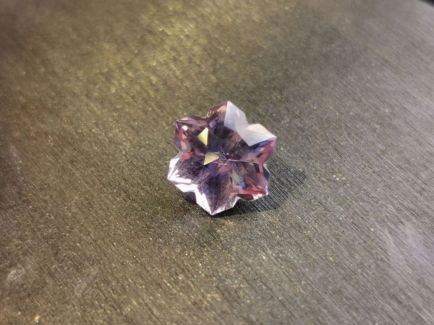 Ametista taglio snowflake 3,74 ct
