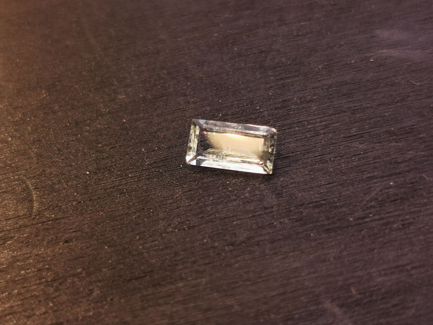 Acquamarina taglio baguette 0,73 ct