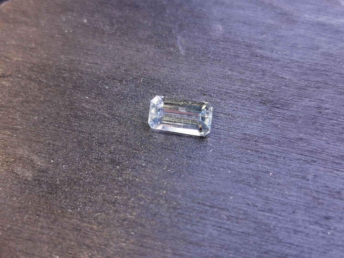 Acquamarina taglio rettangolare 0,87 ct