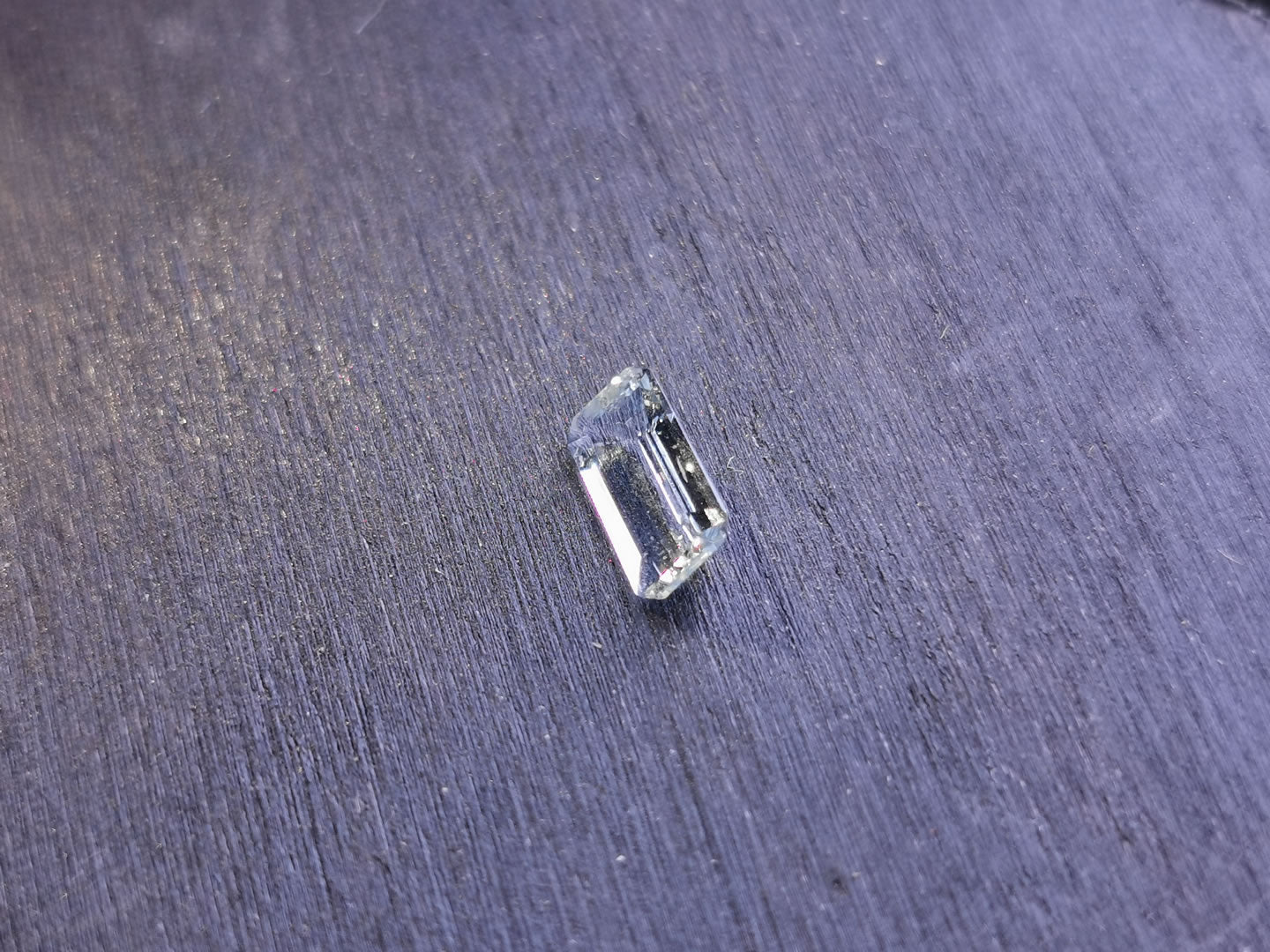Acquamarina taglio rettangolare 0,87 ct