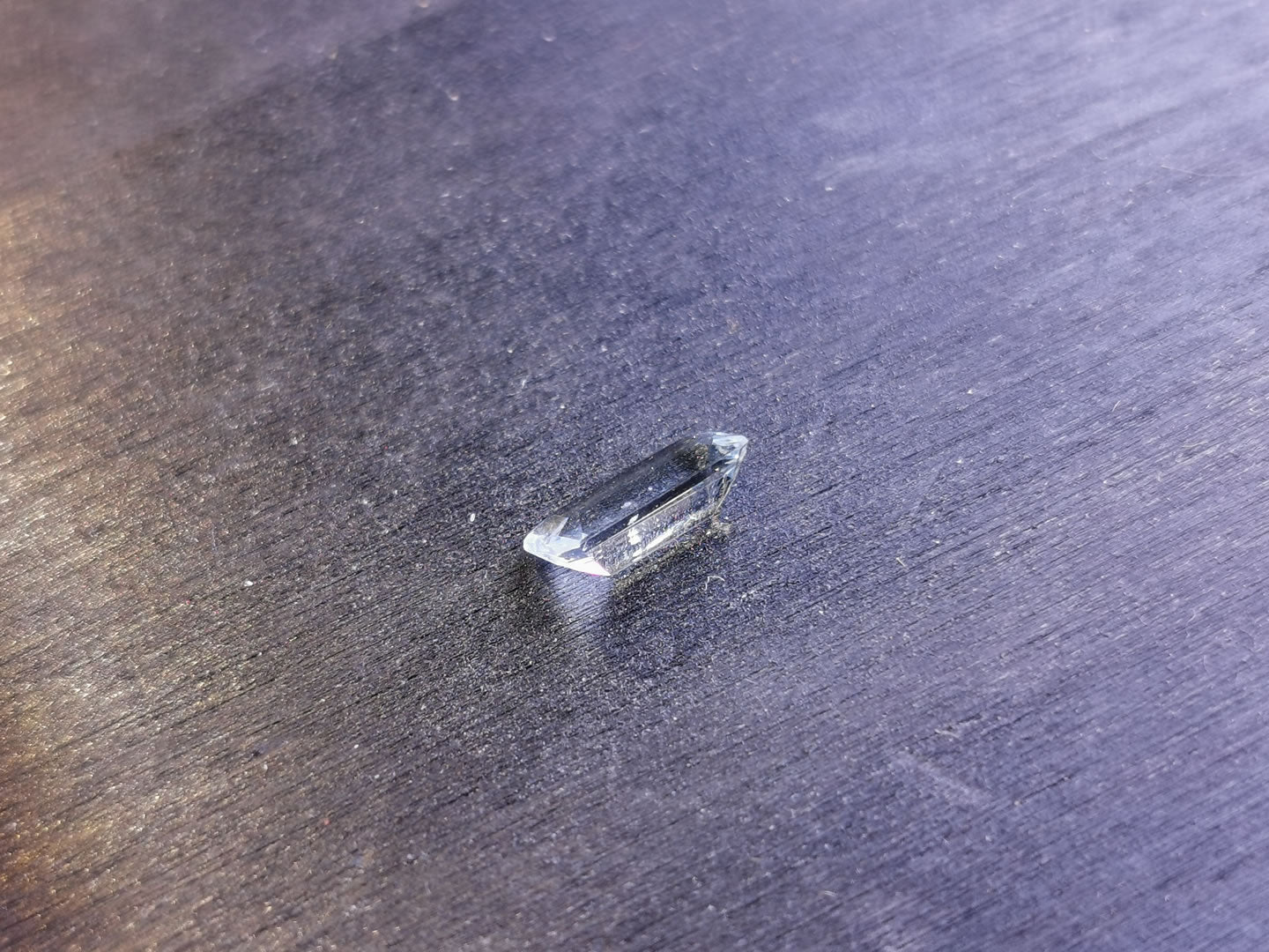 Acquamarina taglio rettangolare 0,87 ct