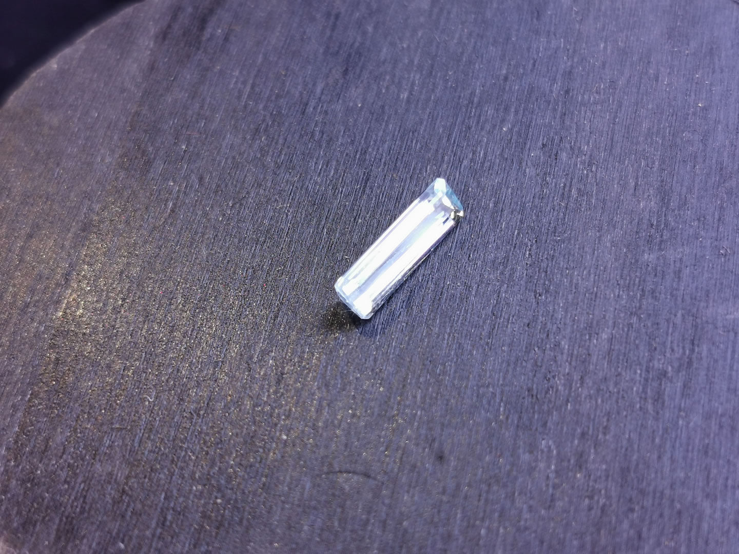 Acquamarina taglio rettangolare 1,12 ct
