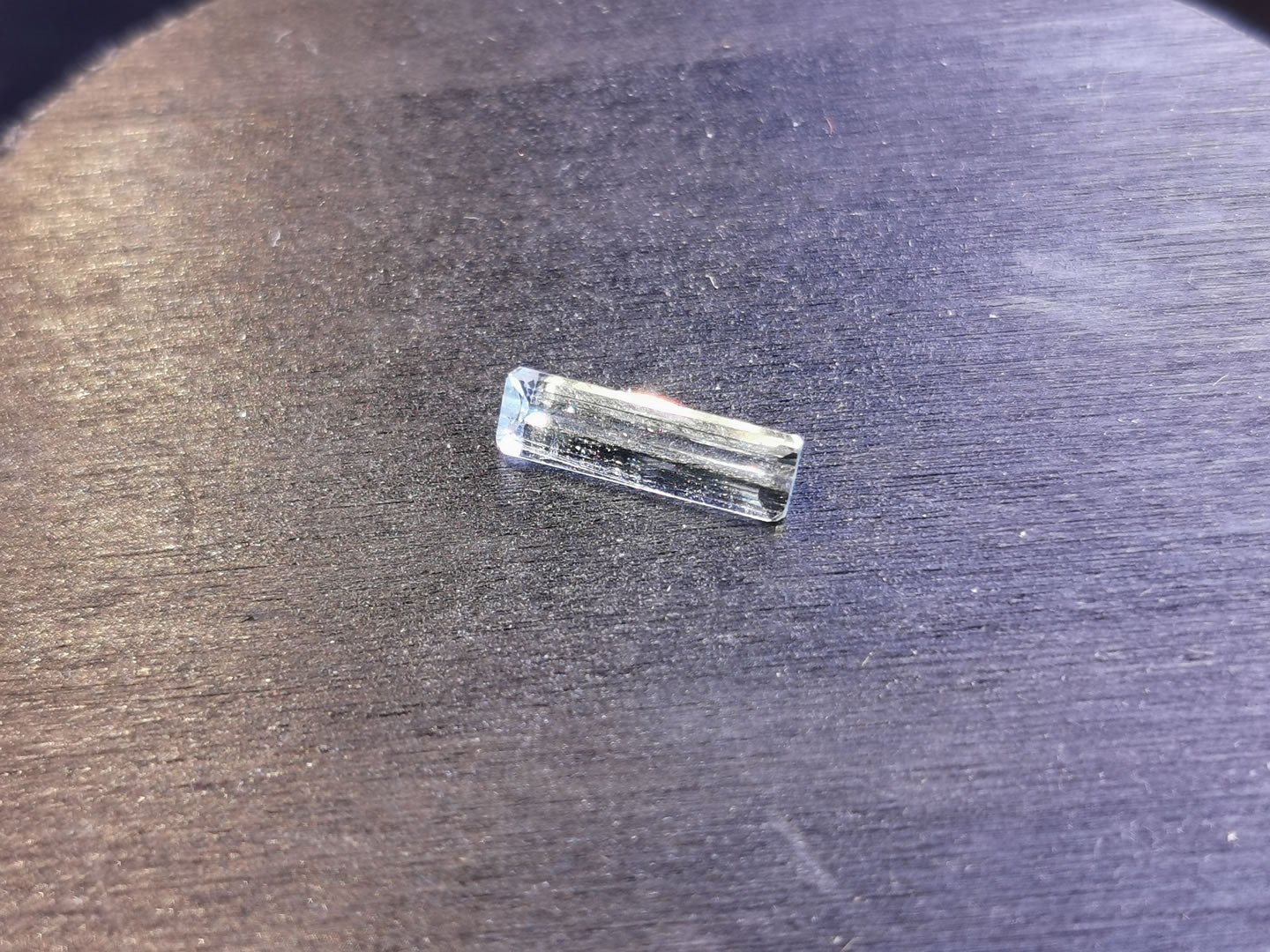 Acquamarina taglio rettangolare 1,12 ct