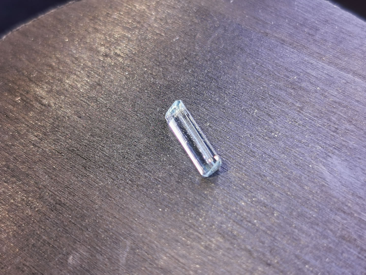 Acquamarina taglio rettangolare 1,12 ct