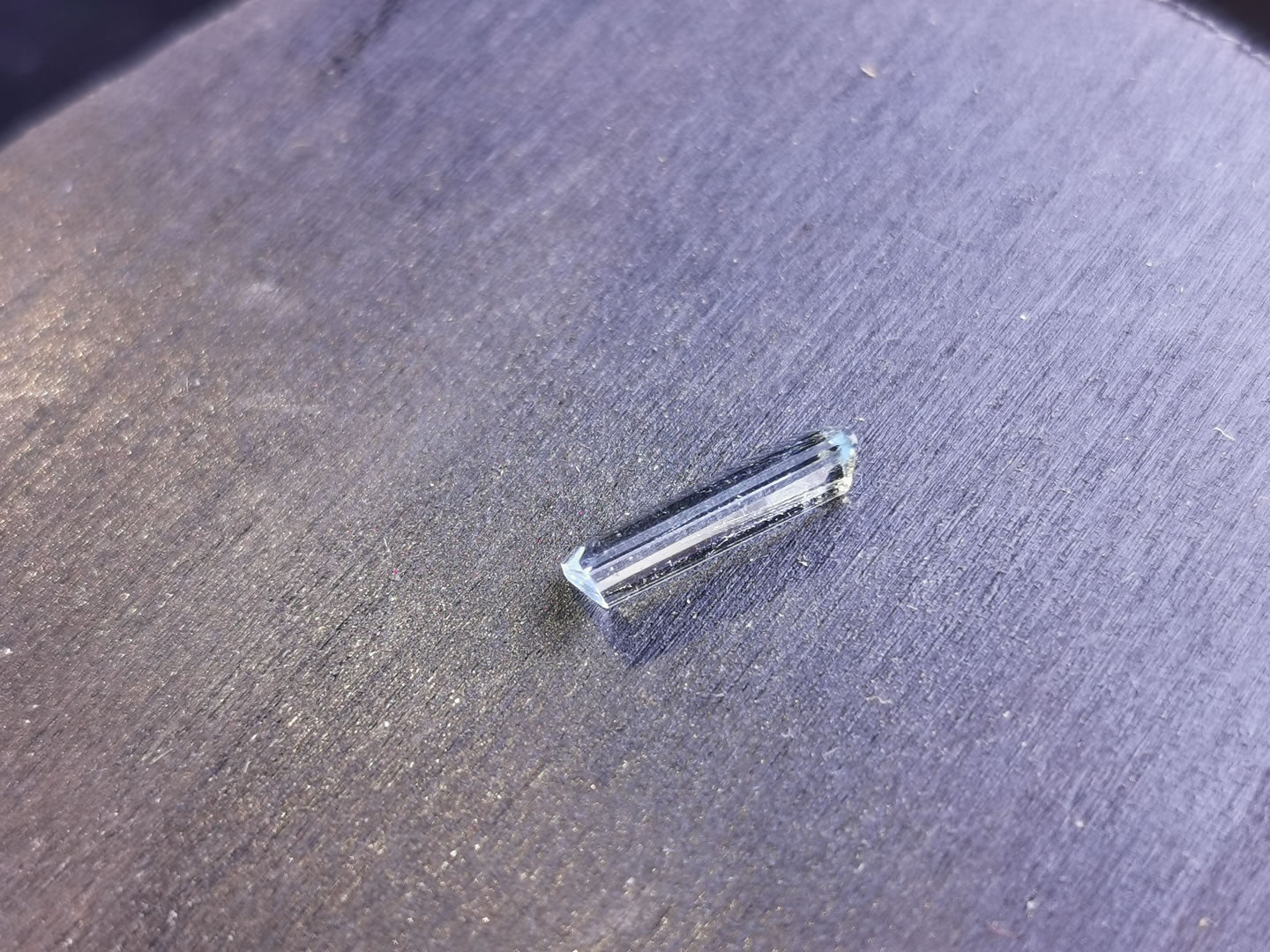 Acquamarina taglio rettangolare 1,12 ct