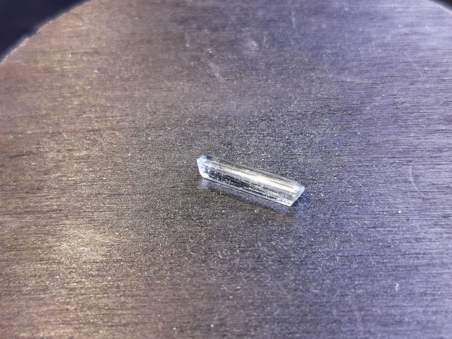 Acquamarina taglio rettangolare 1,12 ct
