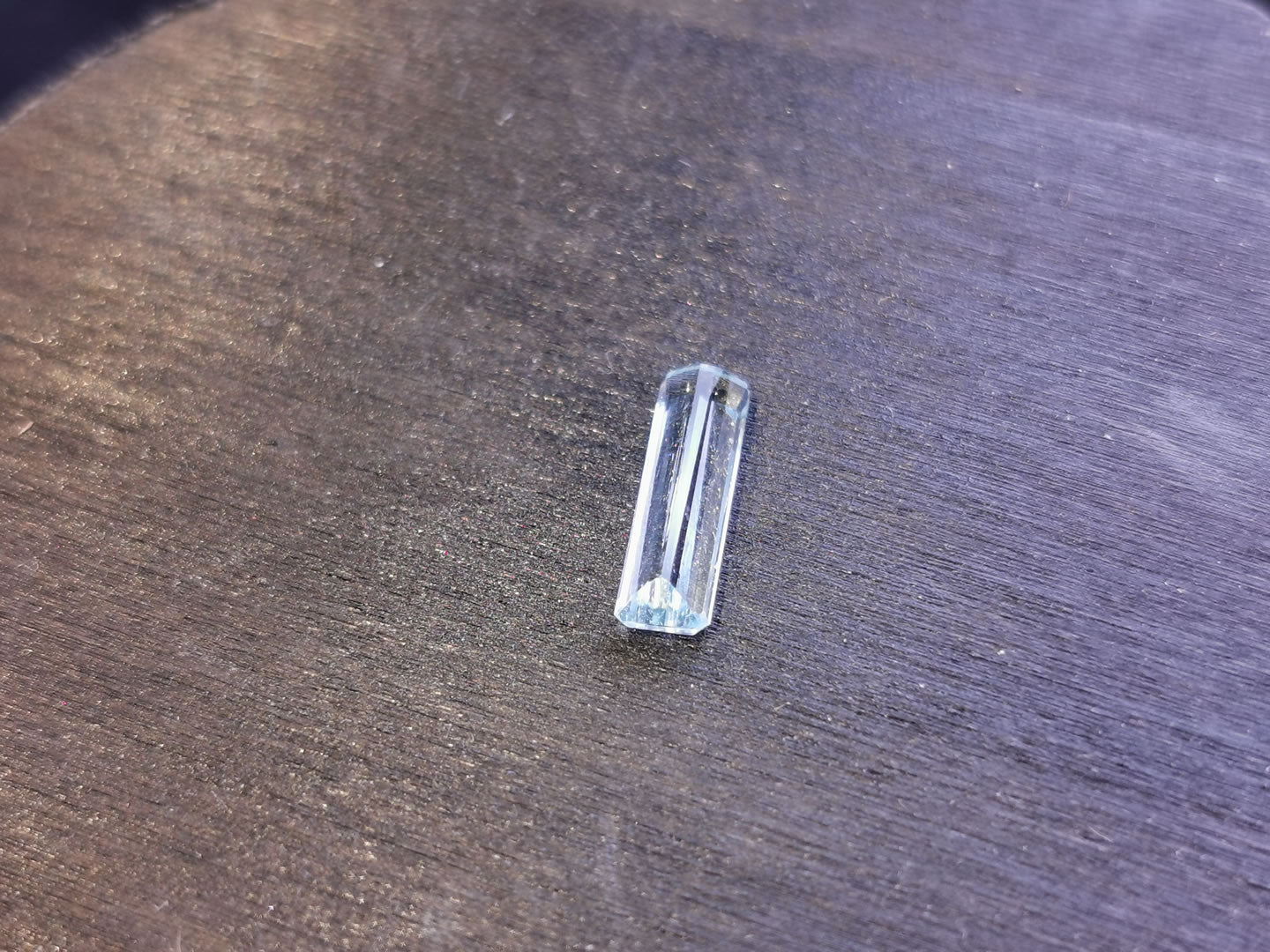 Acquamarina taglio rettangolare 1,12 ct