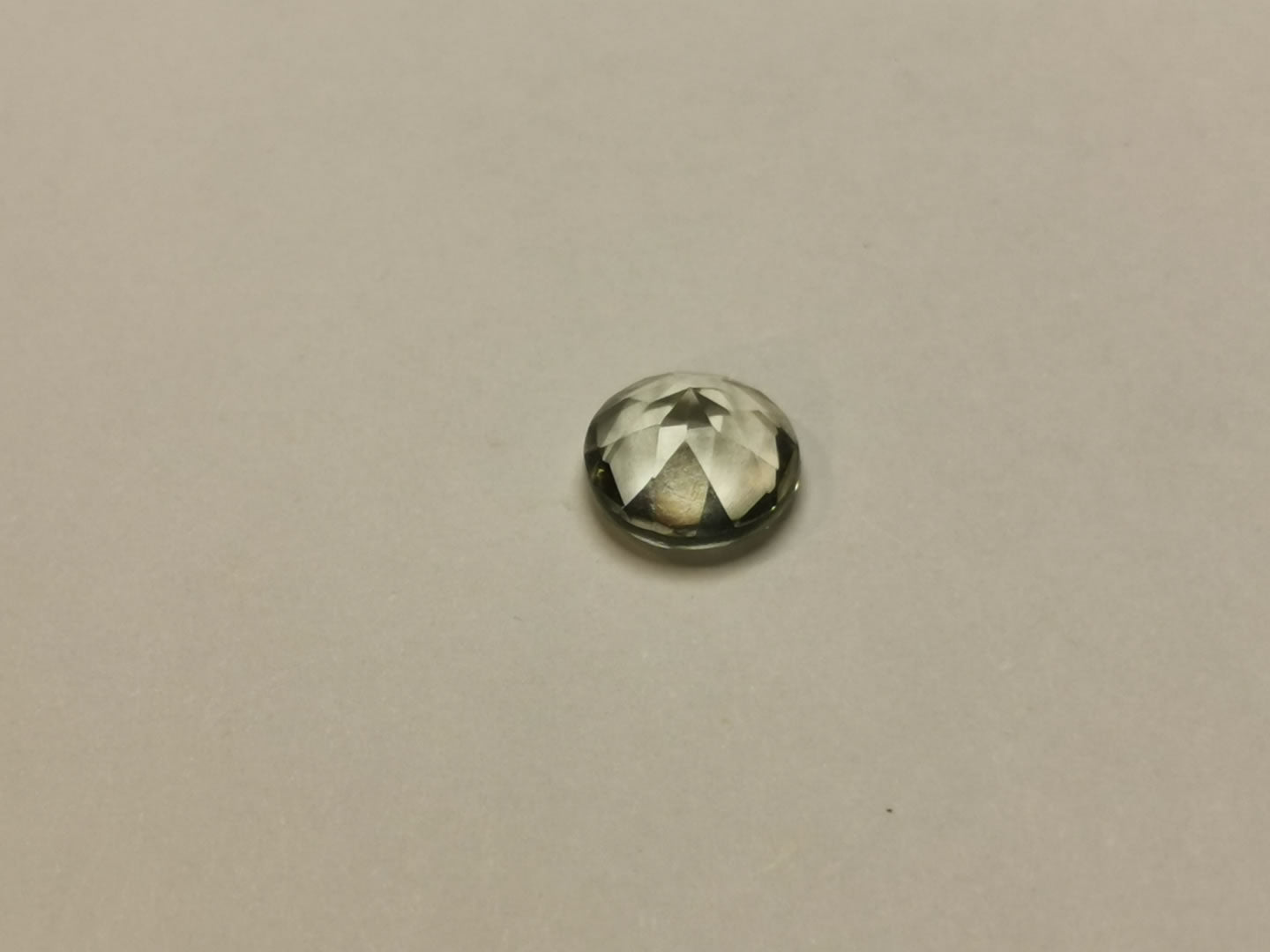 Quarzo Verde o Prasiolite taglio rotondo 1,25 ct