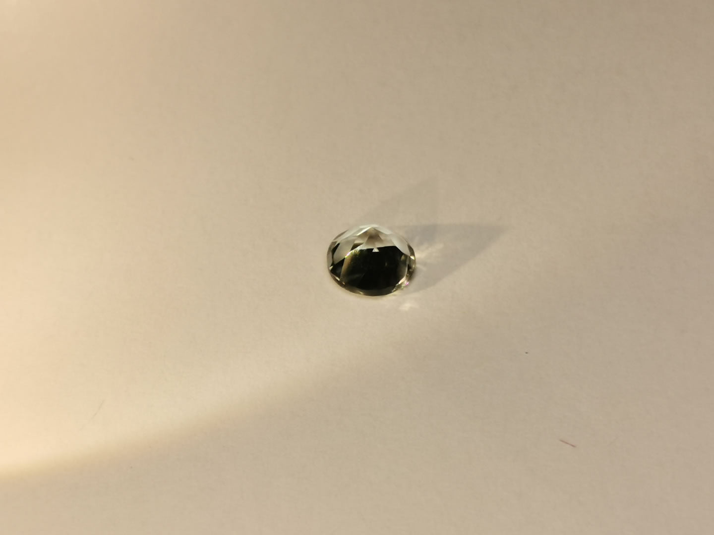 Quarzo Verde o Prasiolite taglio rotondo 1,29 ct