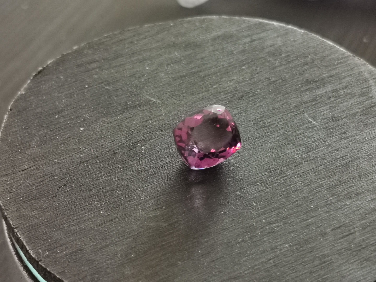Ametista taglio rettangolare cuscino 6,52 ct