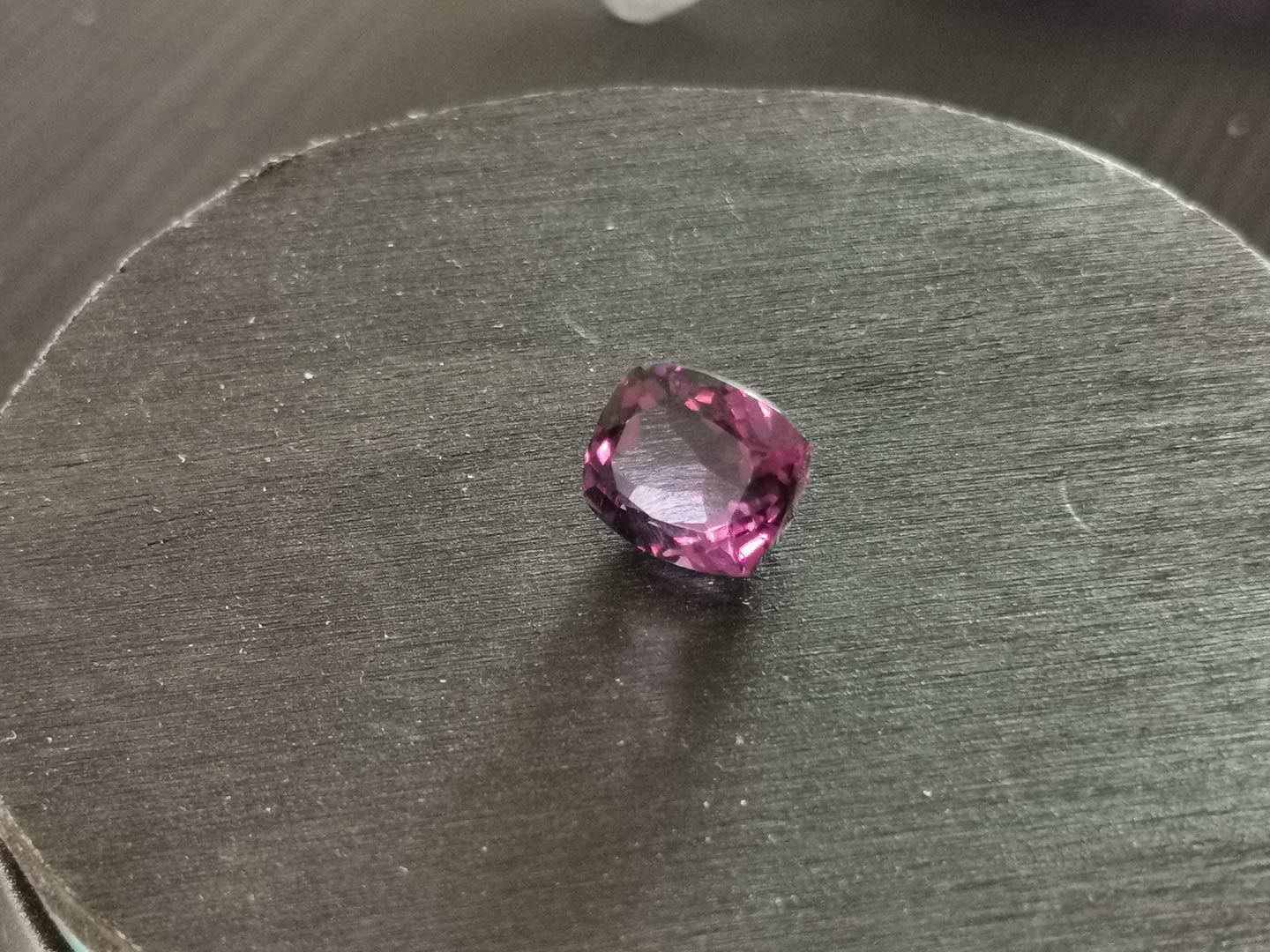 Ametista taglio rettangolare cuscino 6,52 ct