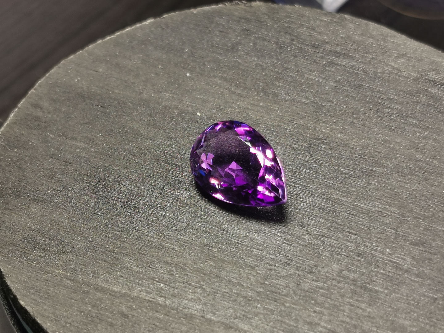 Ametista taglio goccia 6,79 ct