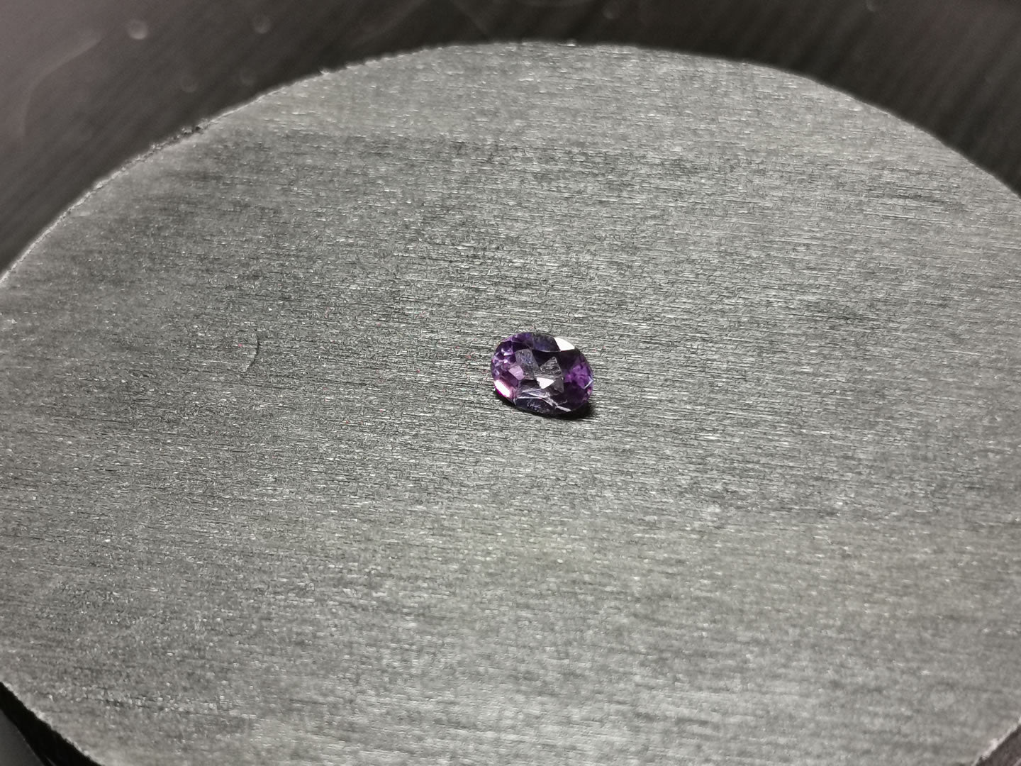 Ametista taglio ovale 0,73 ct