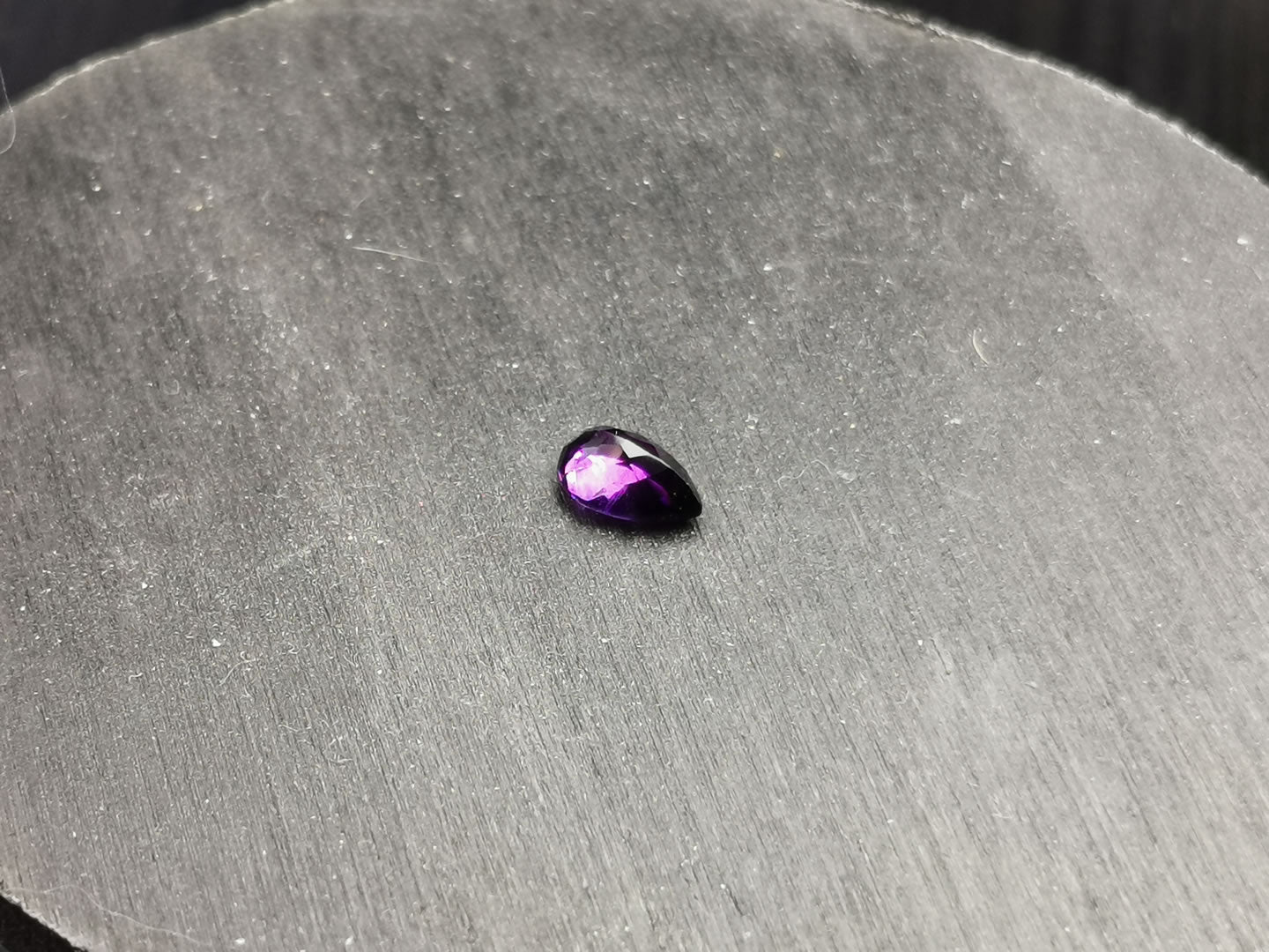 Ametista taglio goccia 0,83 ct