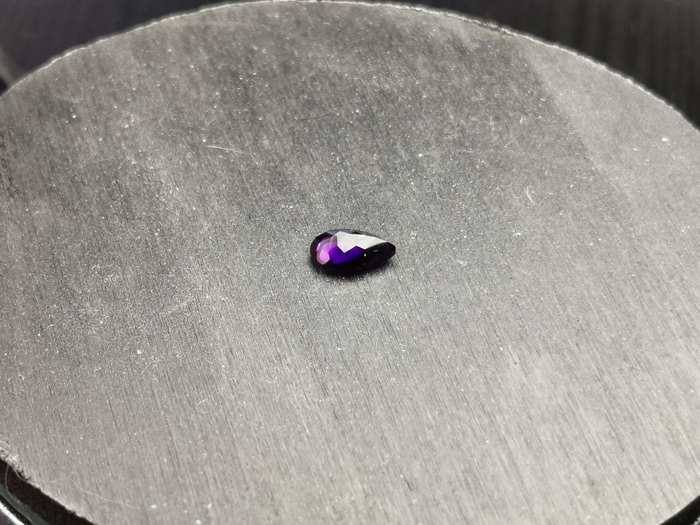 Ametista taglio goccia 0,78 ct