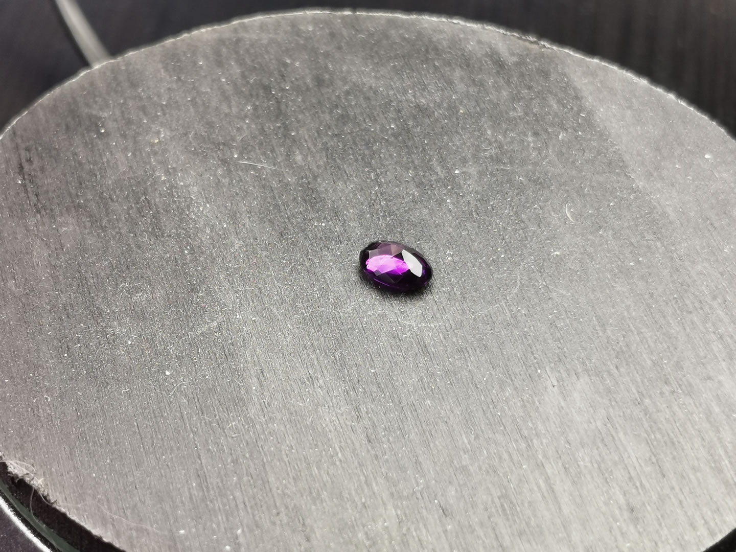Ametista taglio ovale 0,64 ct