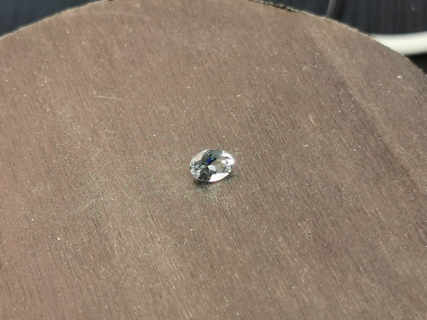 Acquamarina taglio ovale 0,42 ct