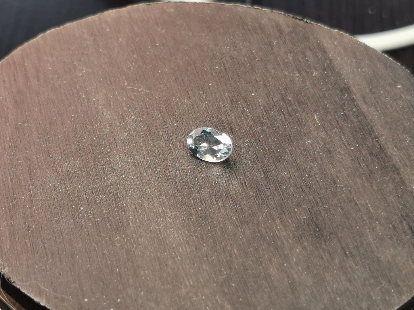 Acquamarina taglio ovale 0,63 ct
