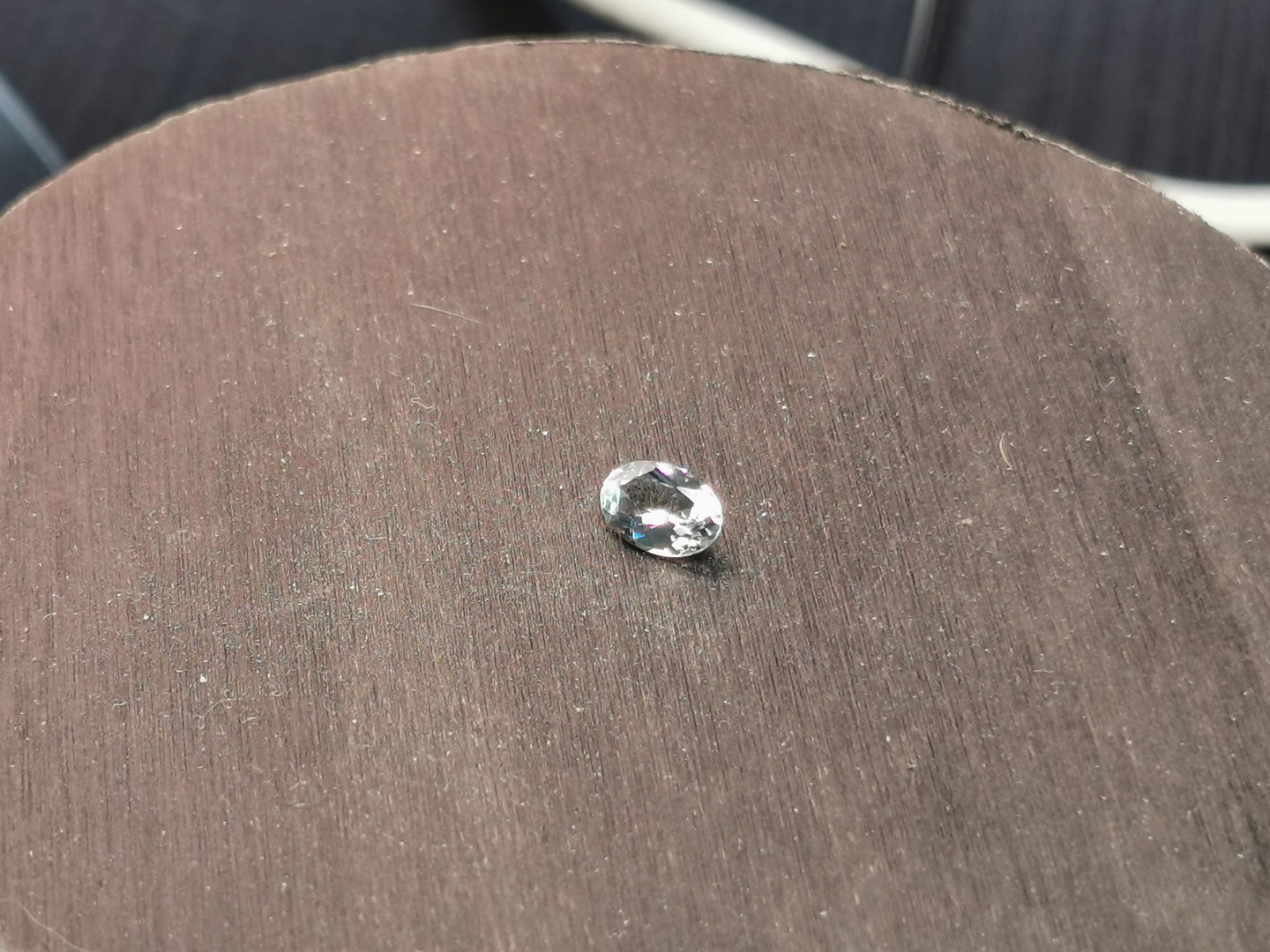 Acquamarina taglio ovale 0,37 ct