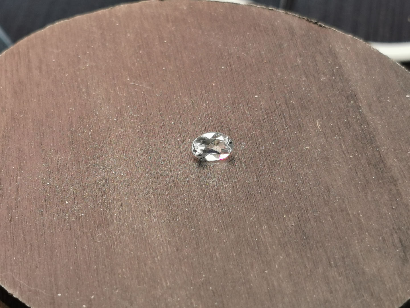 Acquamarina taglio ovale 0,46 ct