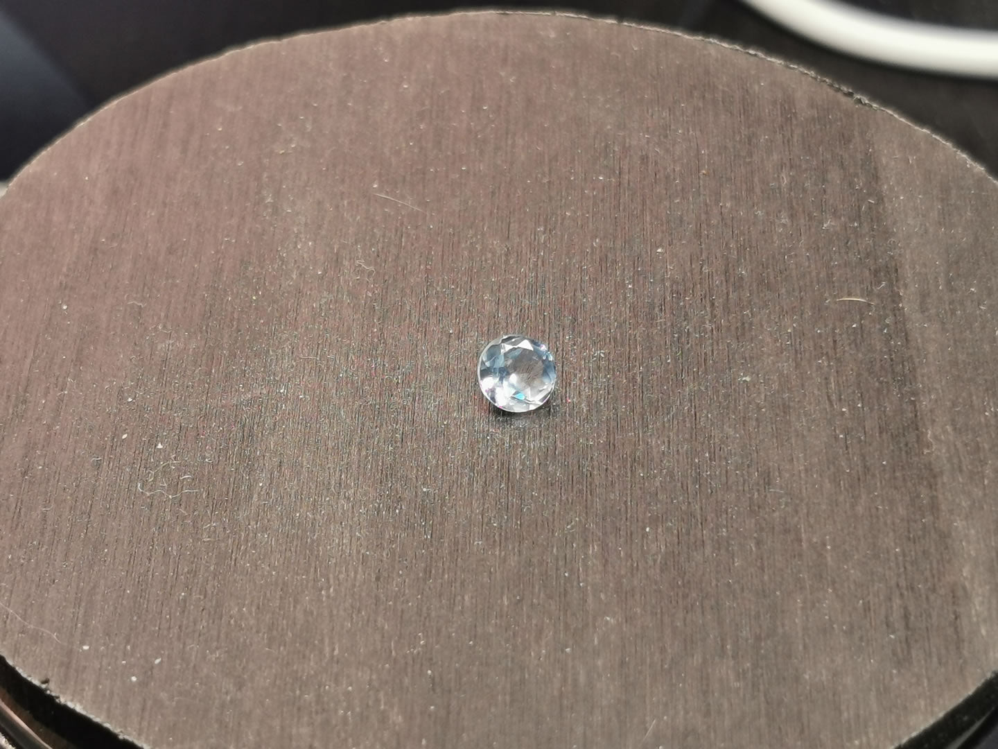 Acquamarina taglio rotondo 0,41 ct
