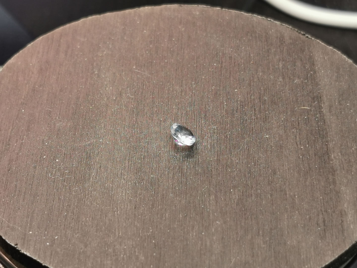 Acquamarina taglio rotondo 0,41 ct