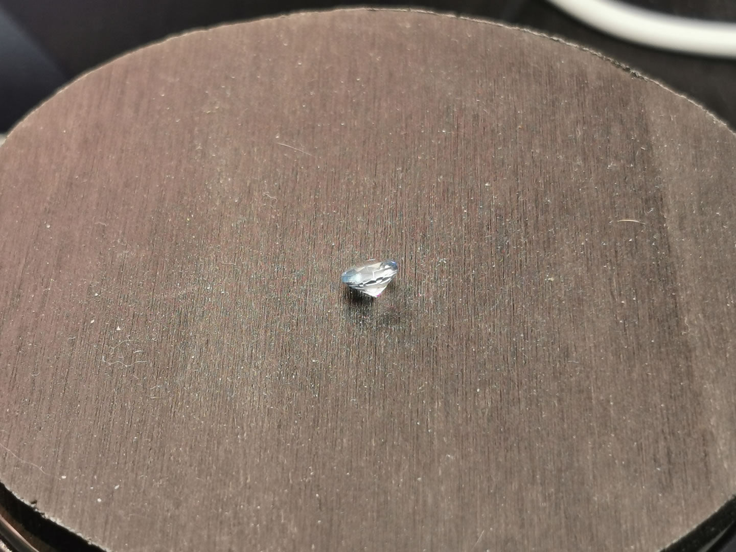 Acquamarina taglio rotondo 0,41 ct
