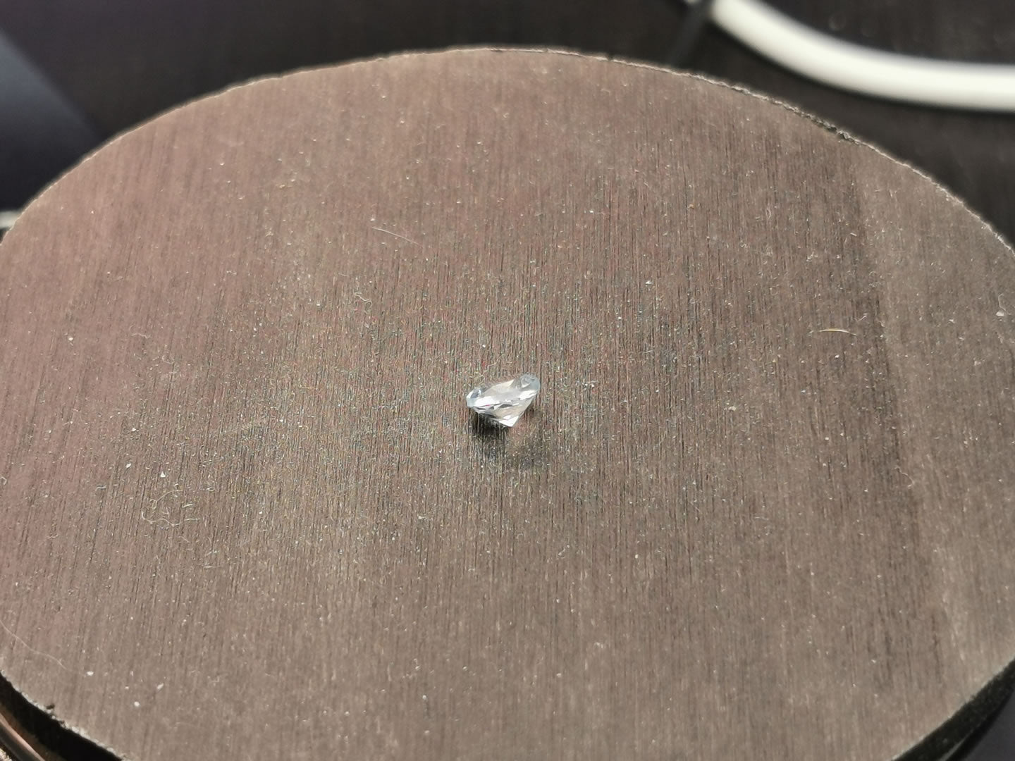Acquamarina taglio rotondo 0,41 ct