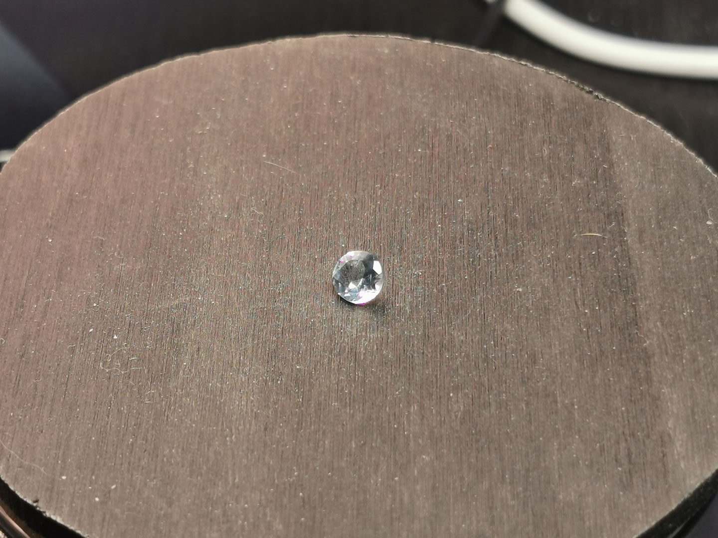 Acquamarina taglio rotondo 0,41 ct
