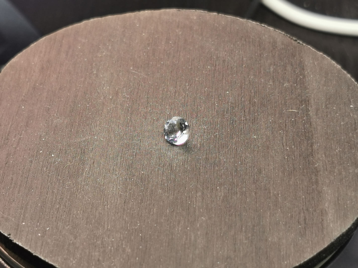 Acquamarina taglio rotondo 0,45 ct