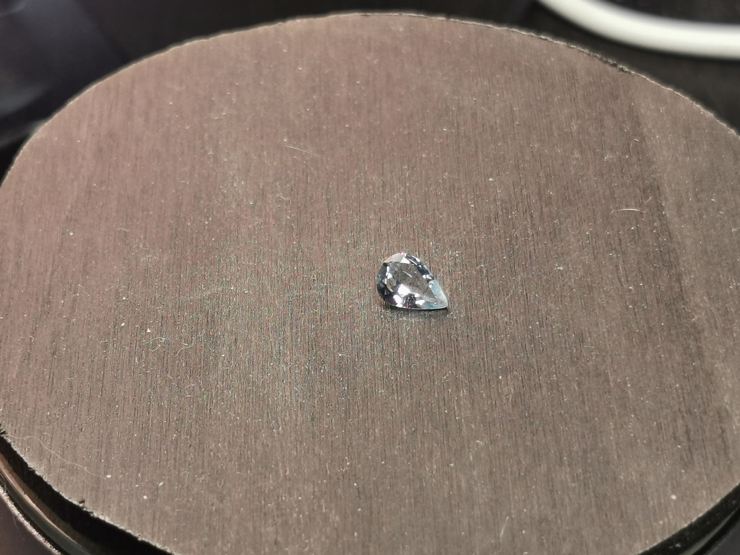 Acquamarina taglio goccia 0,64 ct