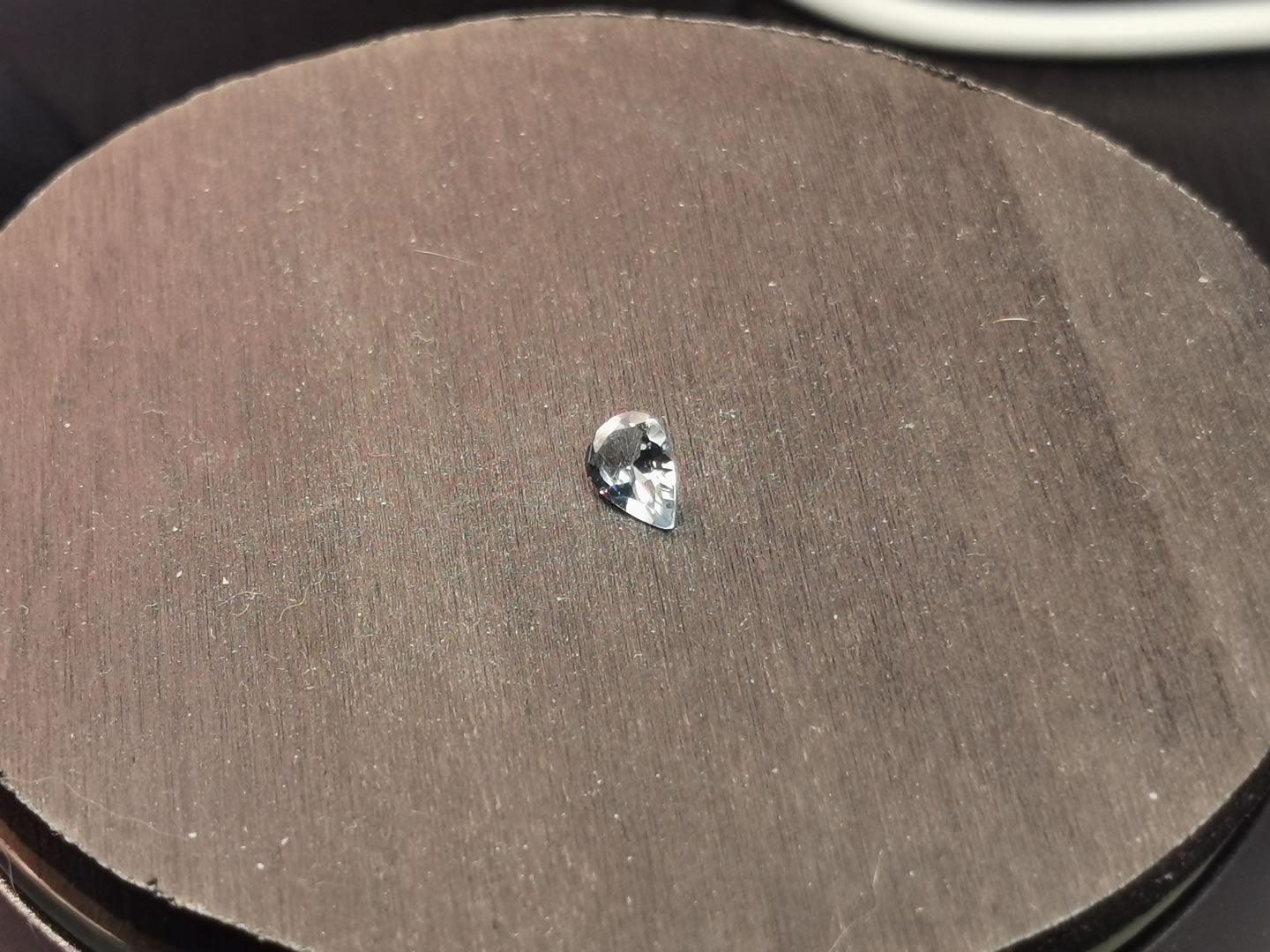 Acquamarina taglio goccia 0,64 ct