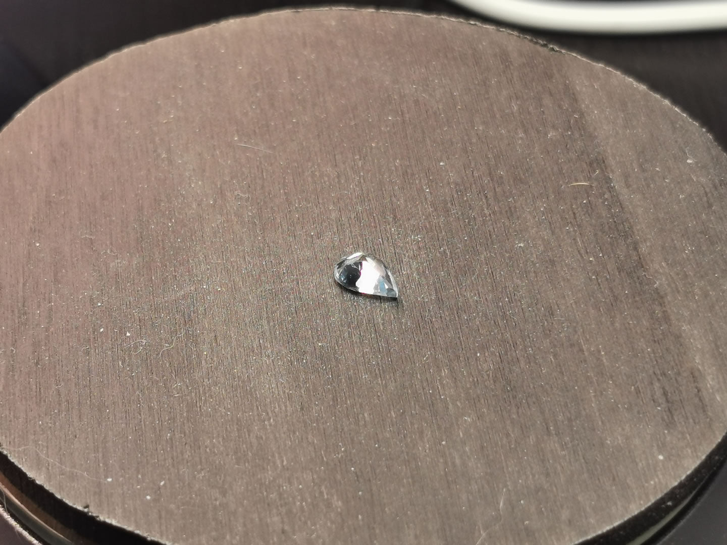 Acquamarina taglio goccia 0,64 ct