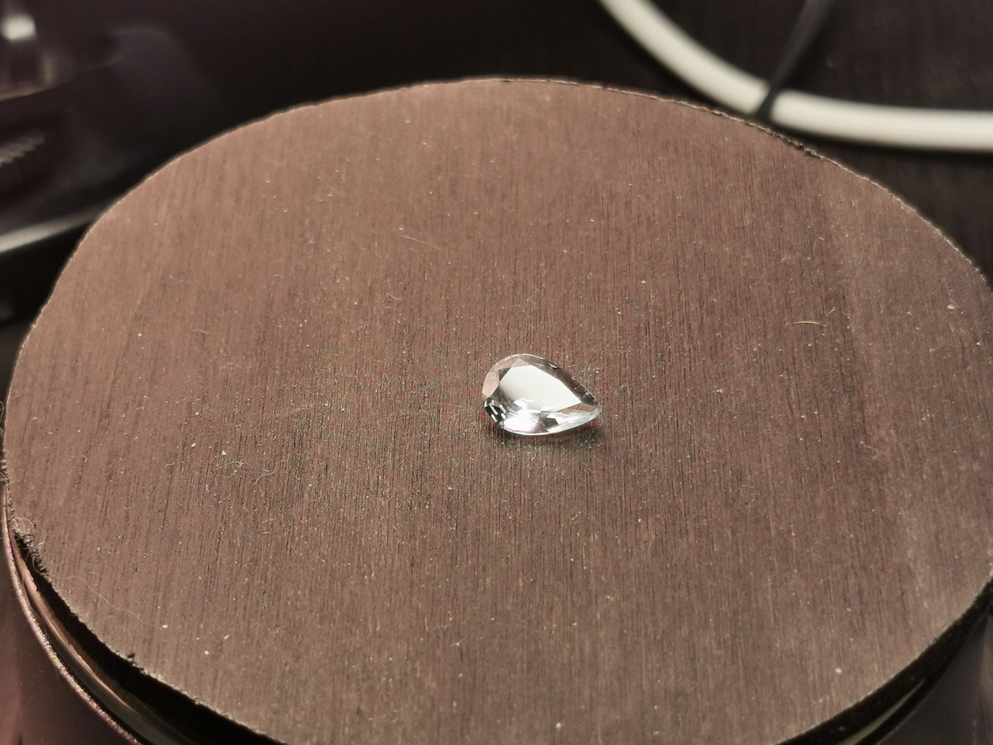 Acquamarina taglio goccia 0,84 ct