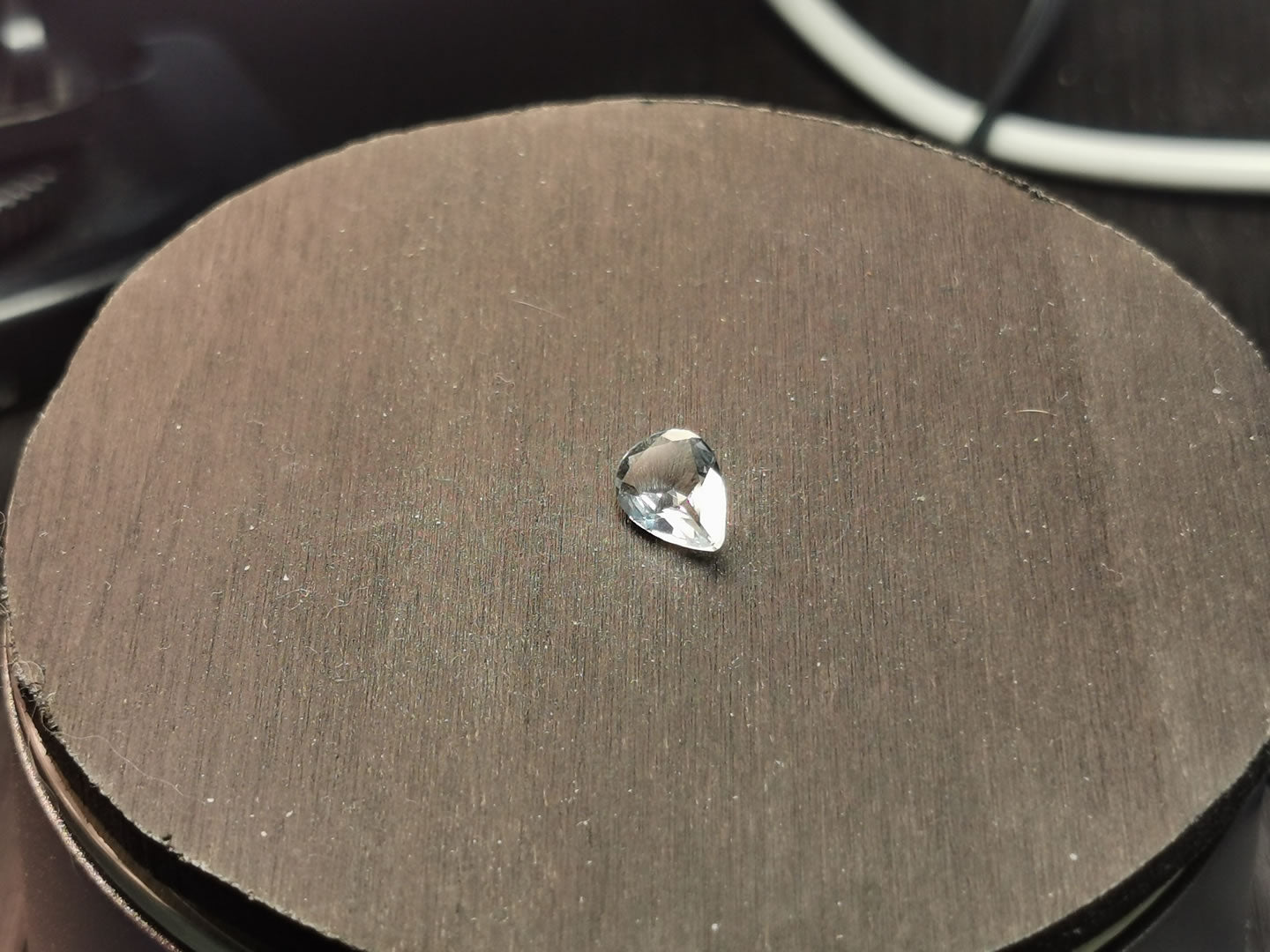 Acquamarina taglio goccia 0,84 ct