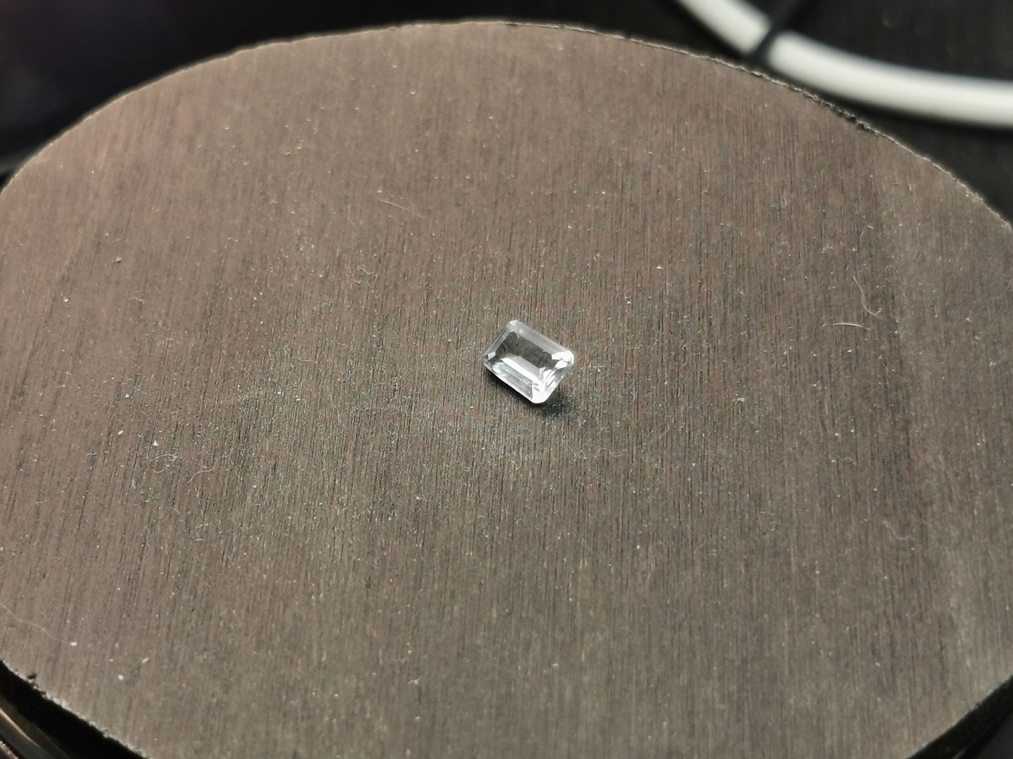 Acquamarina taglio rettangolare 0,40 ct