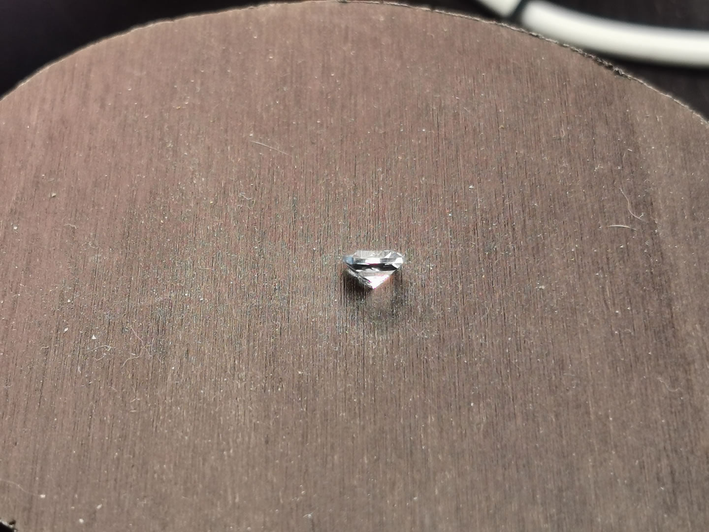Acquamarina taglio cuscino quadrato 0,47 ct