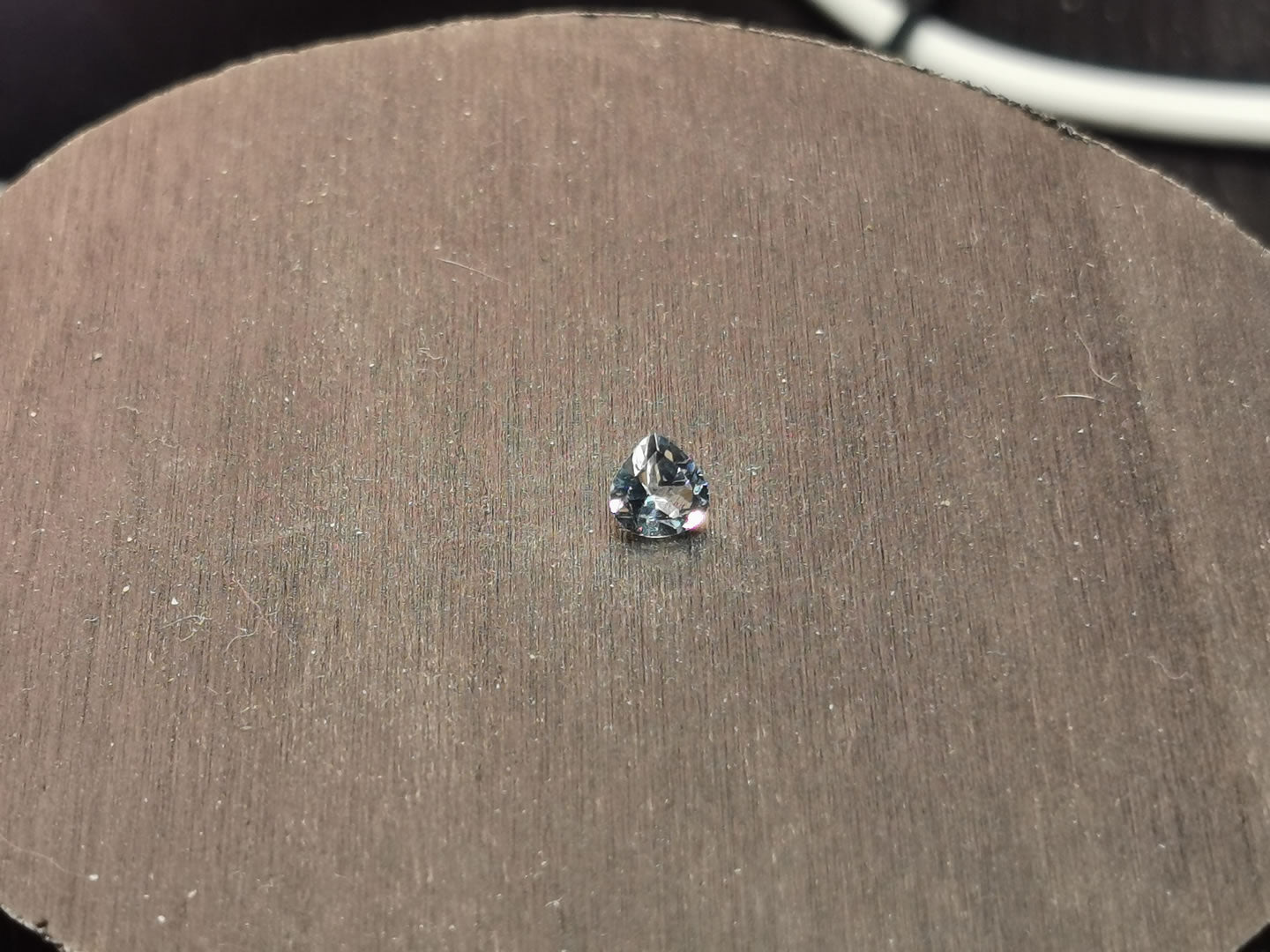 Acquamarina taglio cuore 0,36 ct
