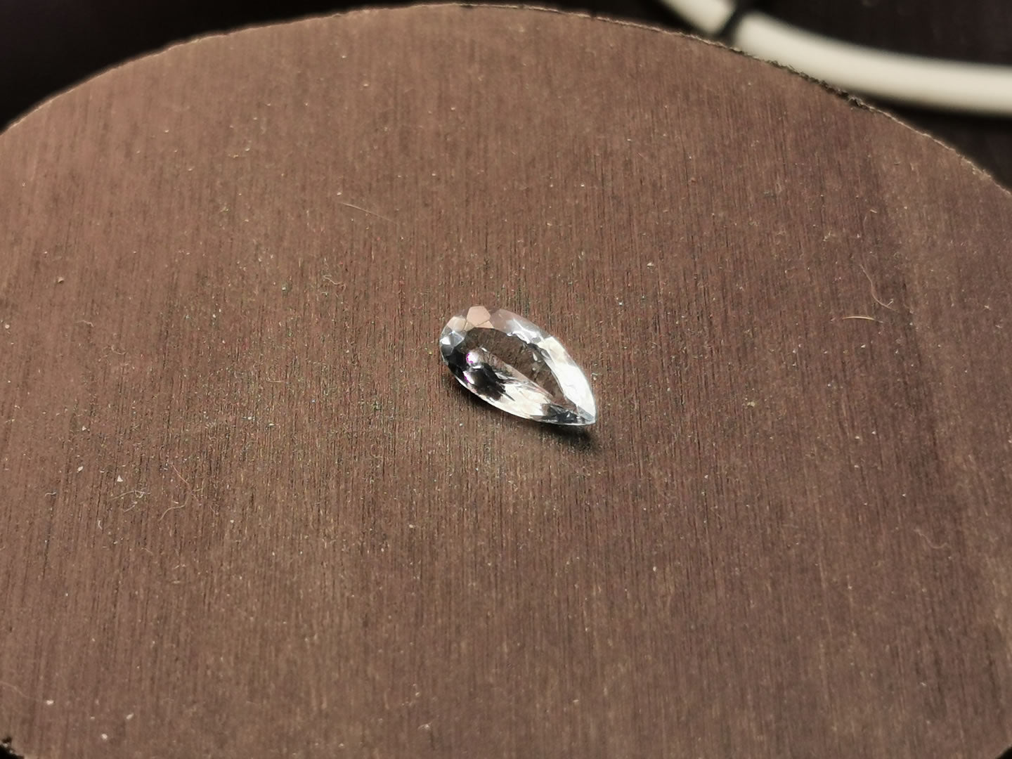 Acquamarina taglio goccia 0,98 ct