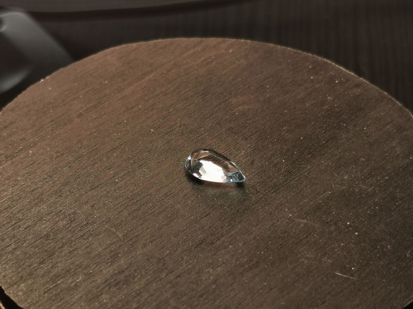 Topazio sky taglio goccia 1,71 ct