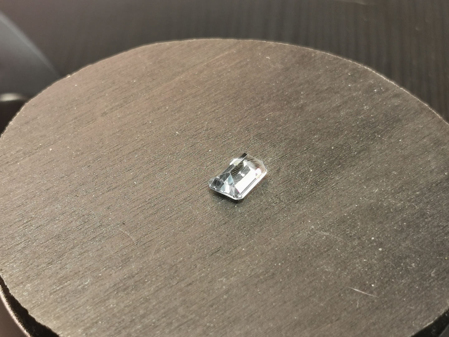 Topazio sky taglio rettangolare 2,15 ct