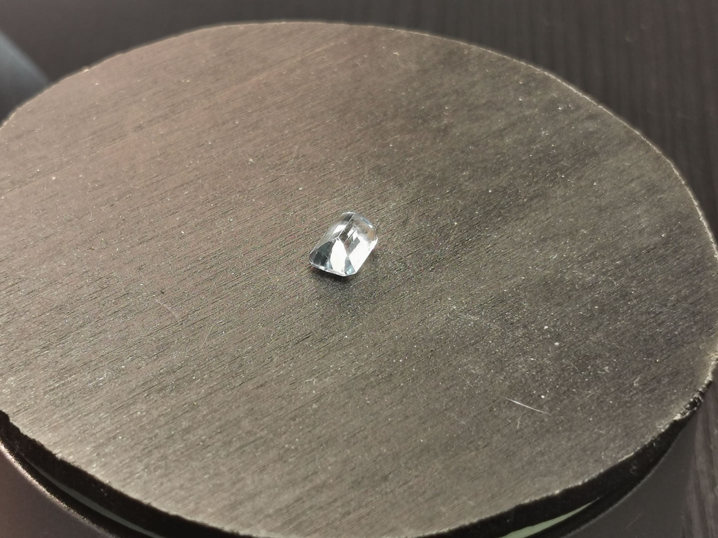 Topazio sky taglio rettangolare 1,46 ct