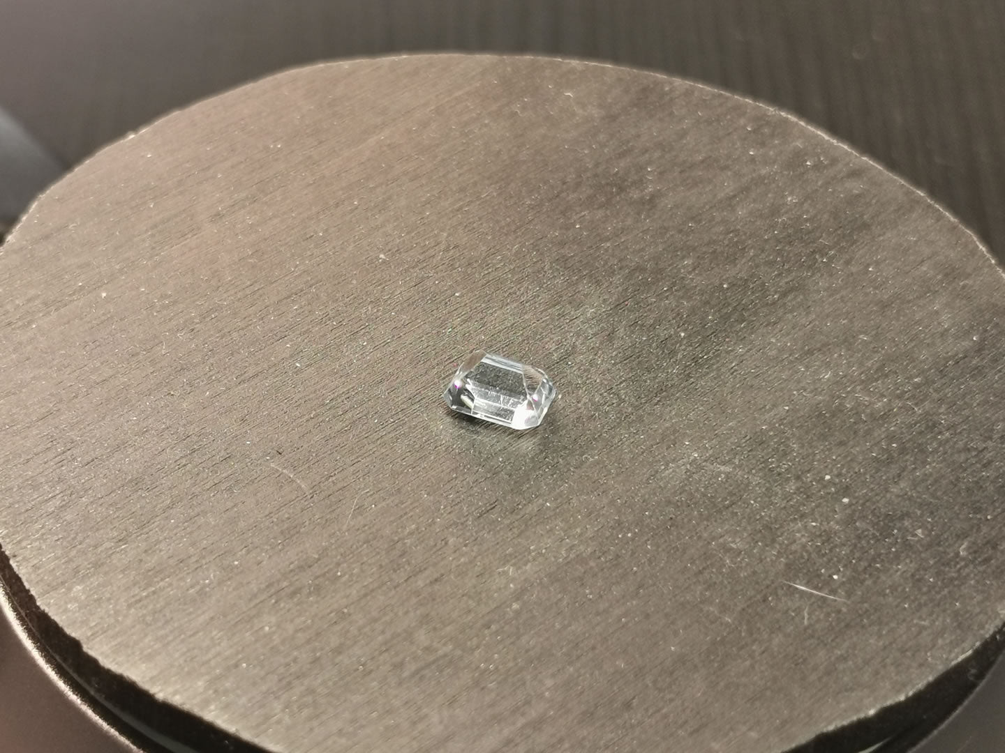 Topazio sky taglio rettangolare 1,41 ct