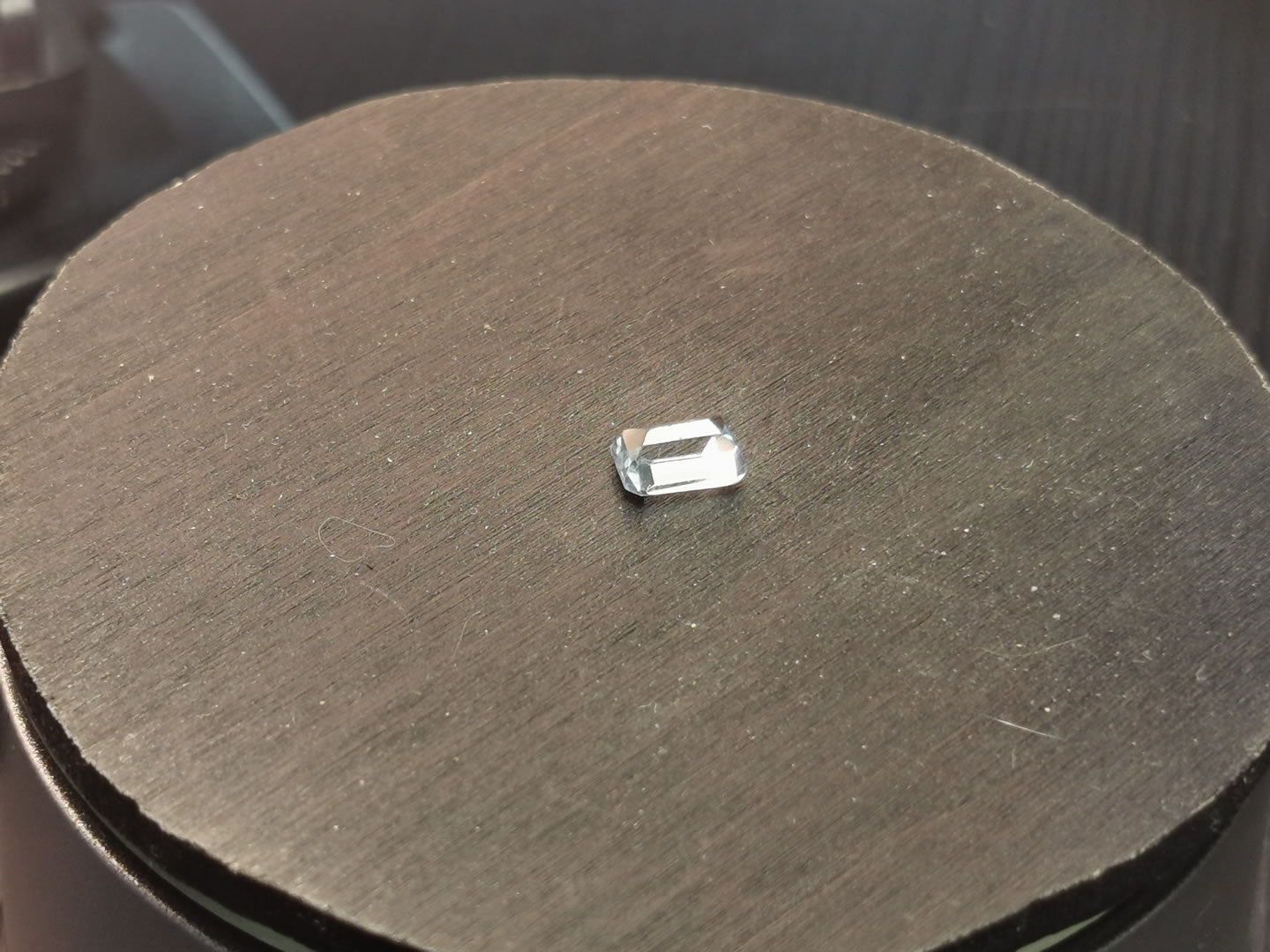 Topazio sky taglio rettangolare 1,29 ct