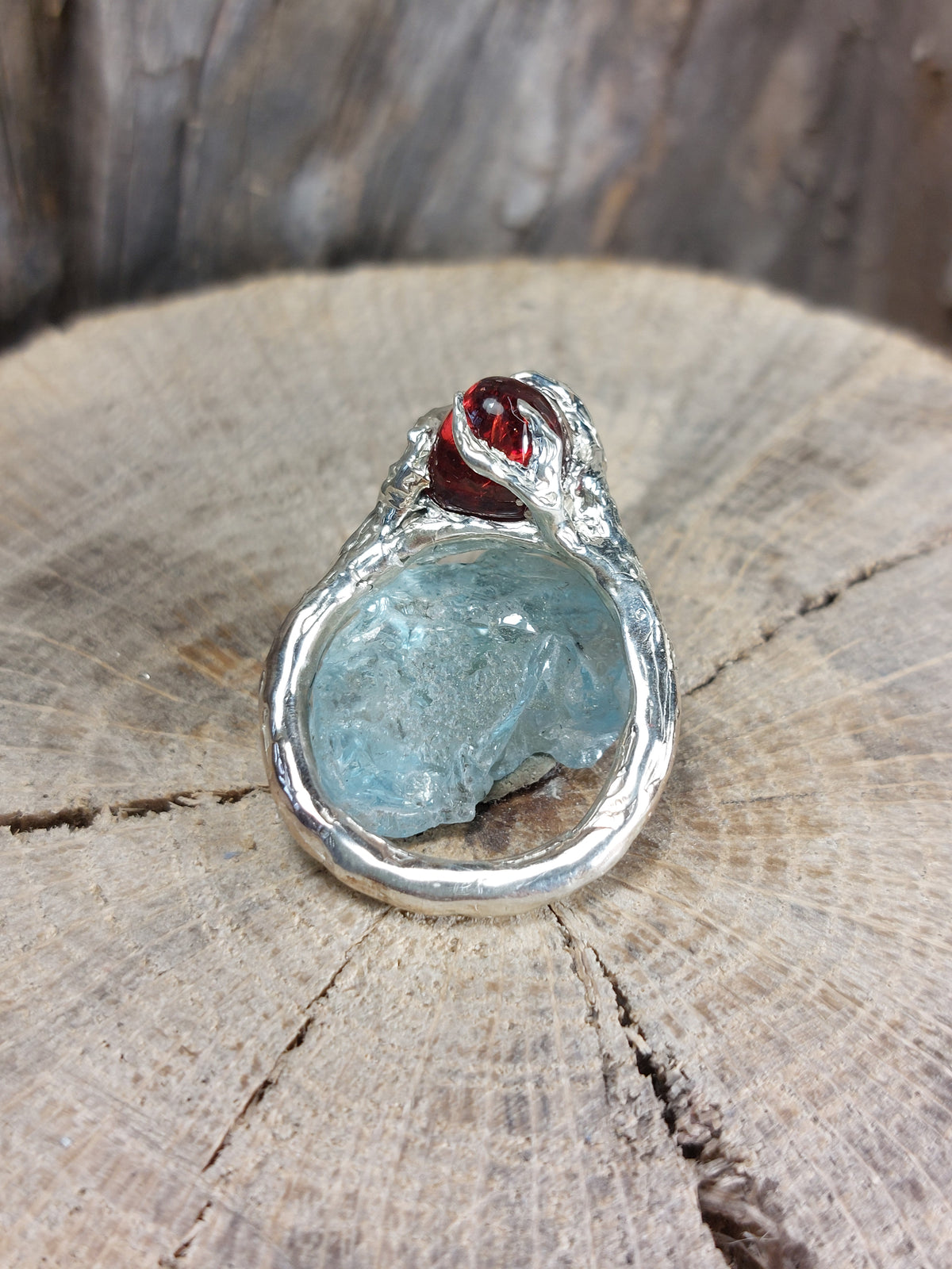 Anello Granato Rosso Naturale Anello Matrimonio Oro Anello Pietra Anello Granato Rosso Naturale Anello Matrimonio Oro Anello Pietra
