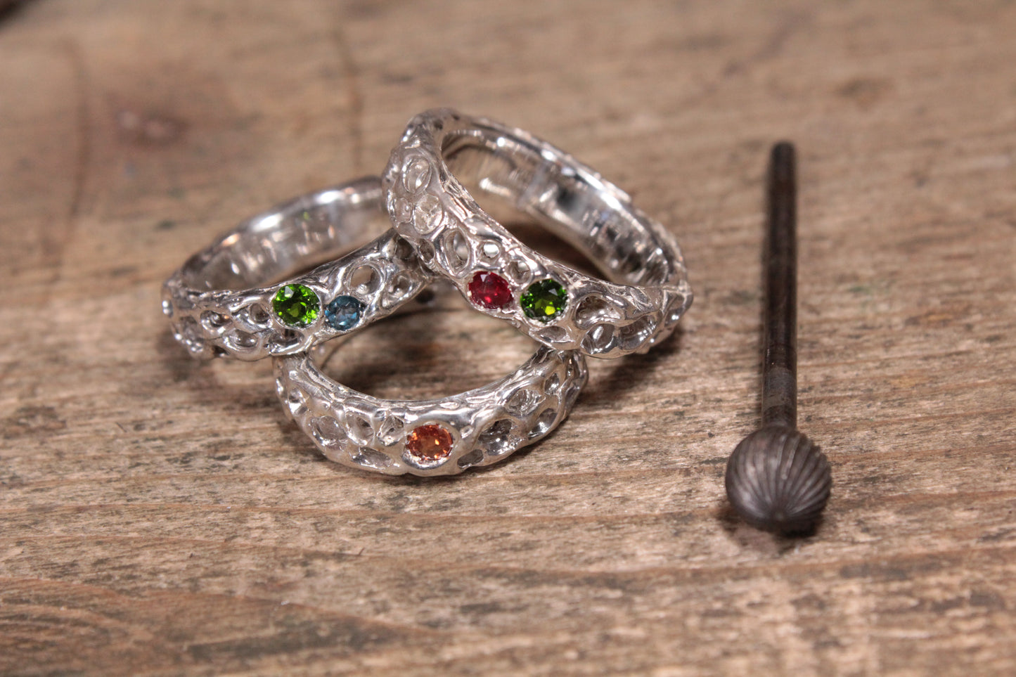 Fedi "BioBand" in argento