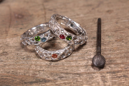 Fedi "BioBand" in argento