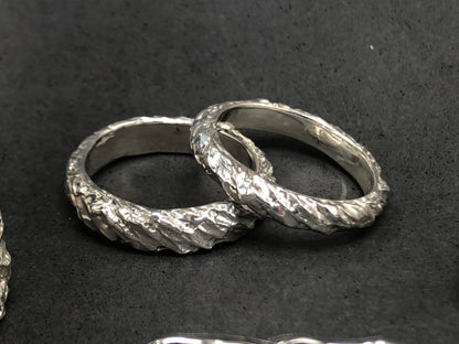 Fedi "Stoneband" in argento